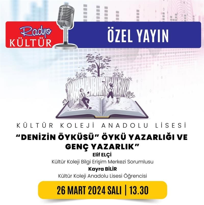 60. Kütüphane Haftası Radyo Kültür Yayını 