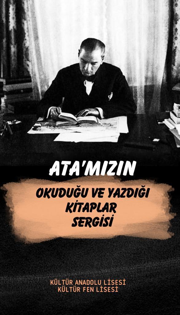 10 Kasım Atatürk'ün Okuduğu Kitaplar Sergisi