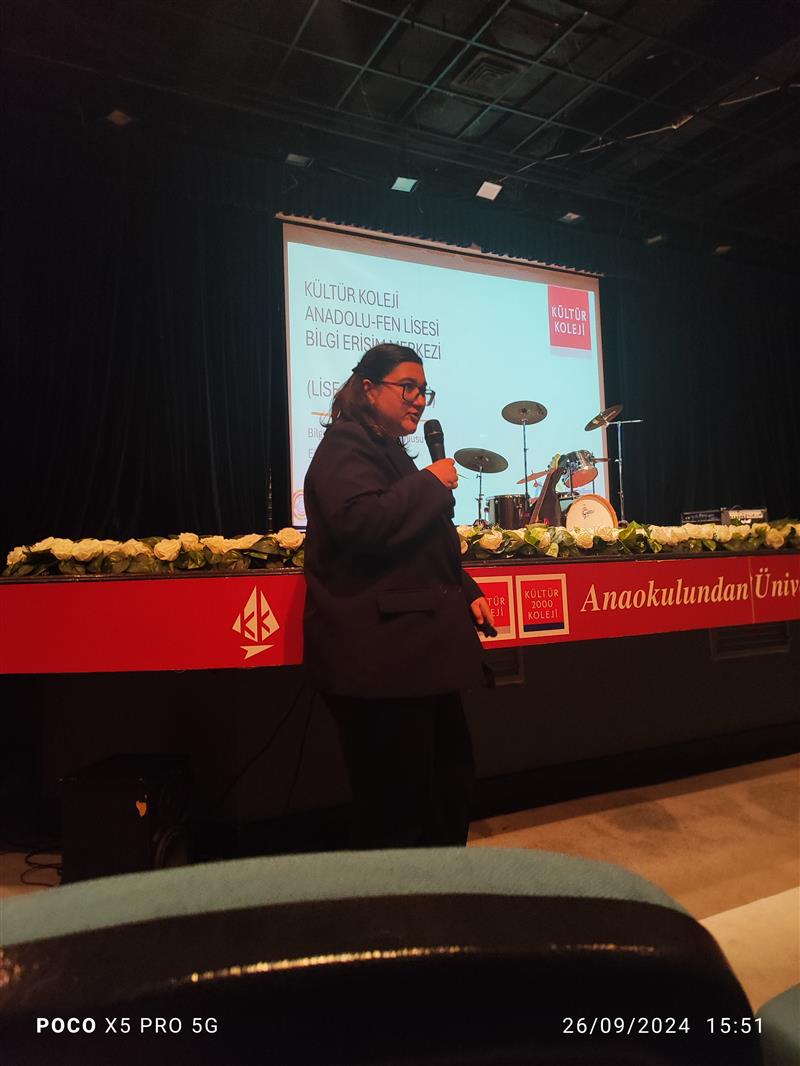 2024-2025 Eğitim Öğretim Yılı Anadolu-Fen Lisesi Bilgi Erişim Merkezi Oryantasyonu 